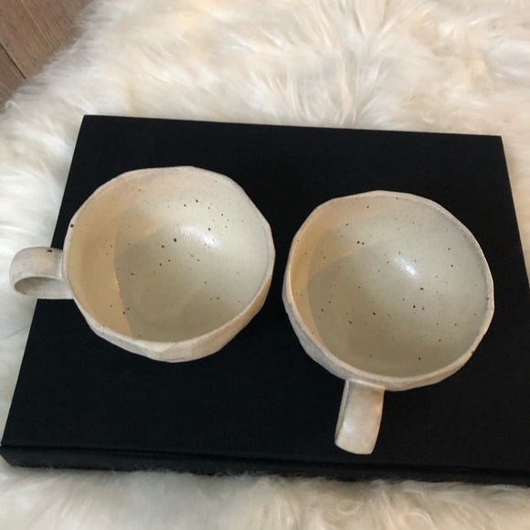 Neutral Tan Expresso Mugs - Picture 2 of 3